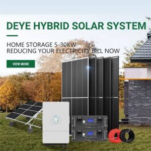Hybrid Solar complete setup